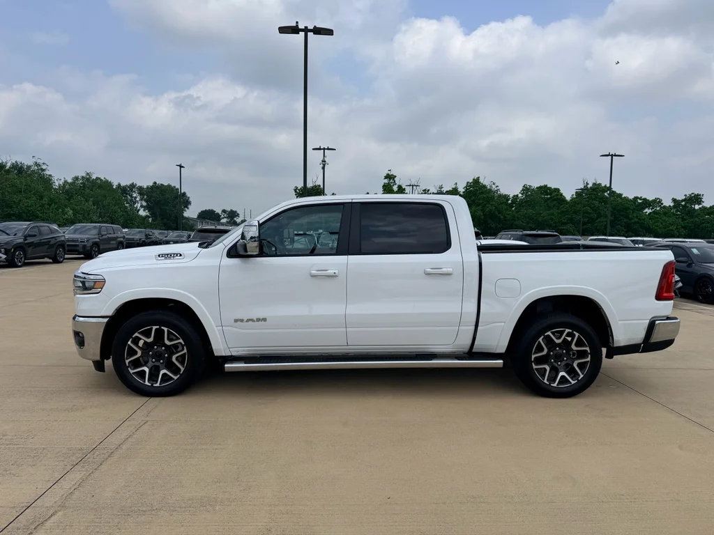 Used 2025 Bright White Clearcoat Ram Laramie image 10