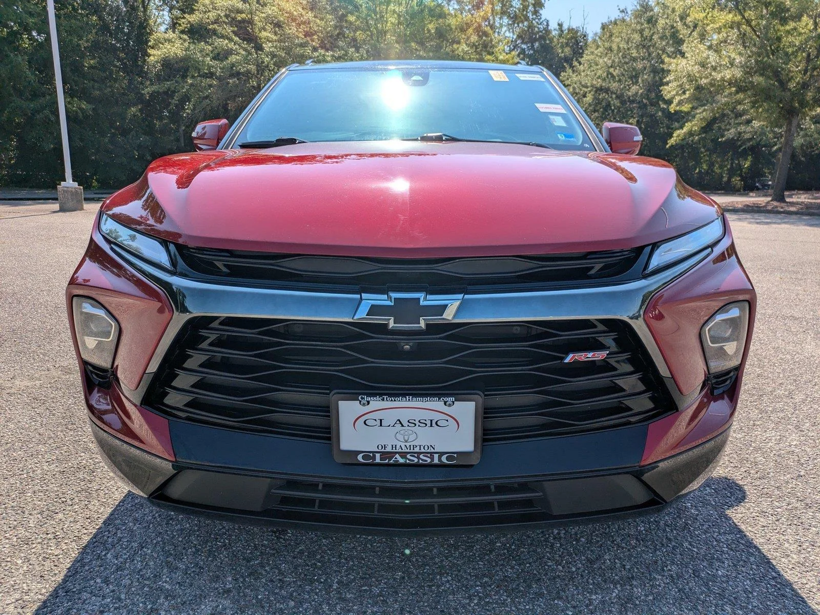 Used 2023 Radiant Red Tintcoat Chevrolet RS image 9