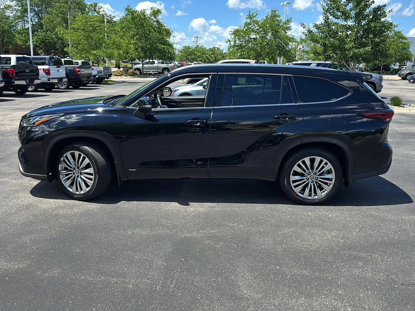Certified Used 2026 Midnight Black Metallic Toyota Platinum image 22