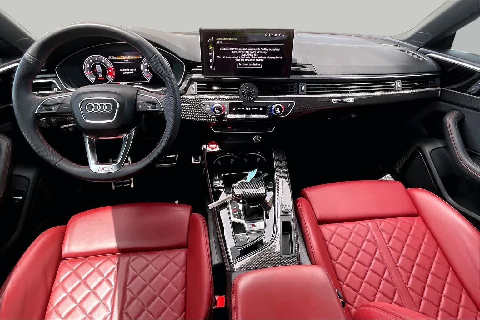 Used 2022 Mythos Black Metallic Audi Premium Plus image 15