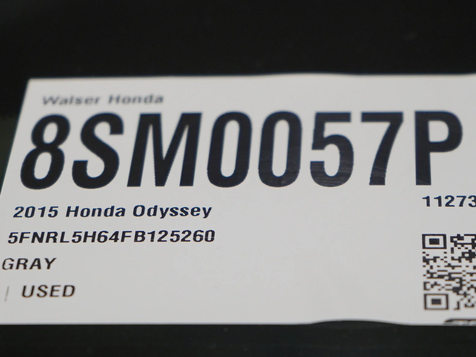 Used 2015 Gray Honda 5dr EX-L w/Navi image 30