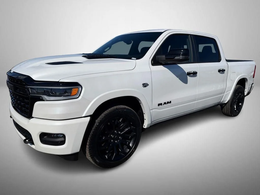 New 2026 Ivory White Tri-Coat Pearlcoat RAM Limited image 2