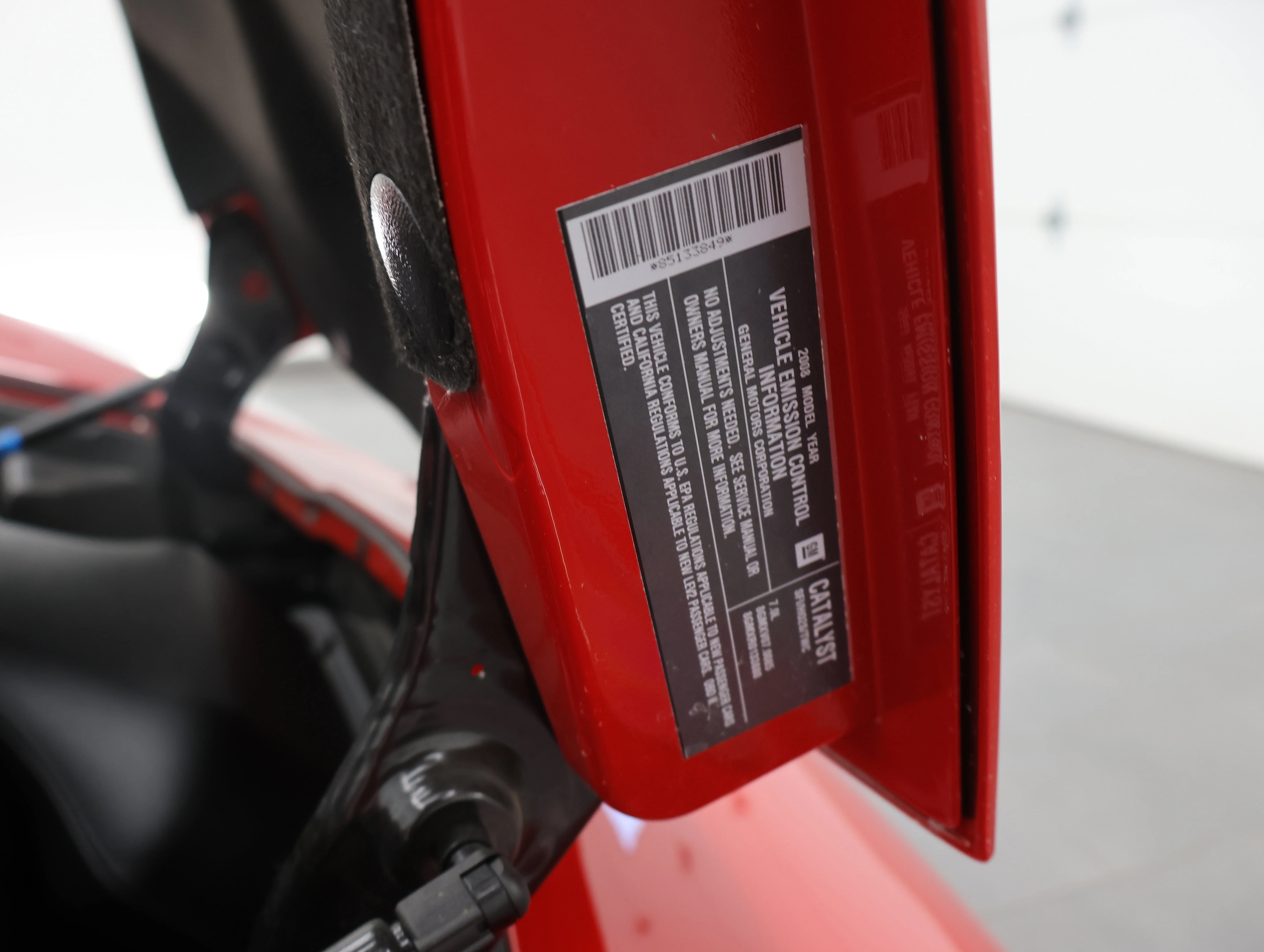 Used 2008 Victory Red Chevrolet Z06 image 16