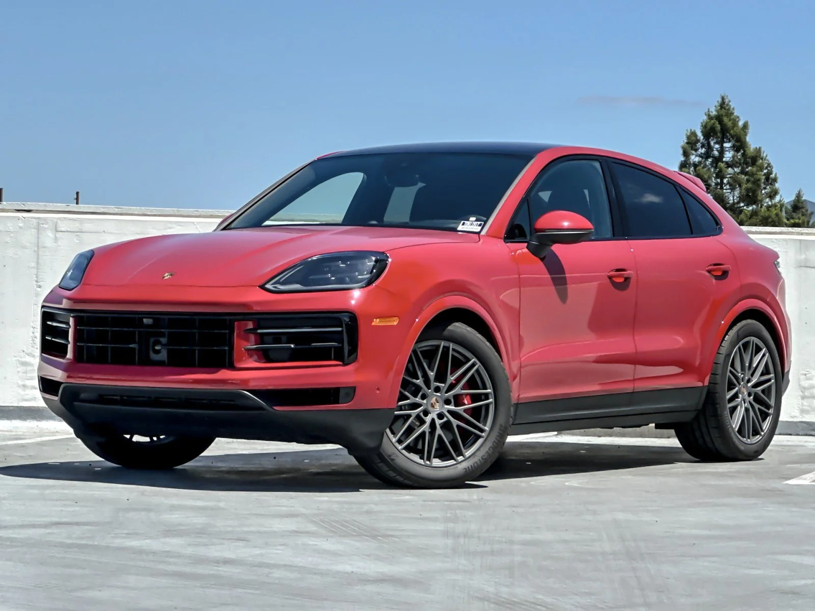 New 2026 Carmine Red Porsche S image 1