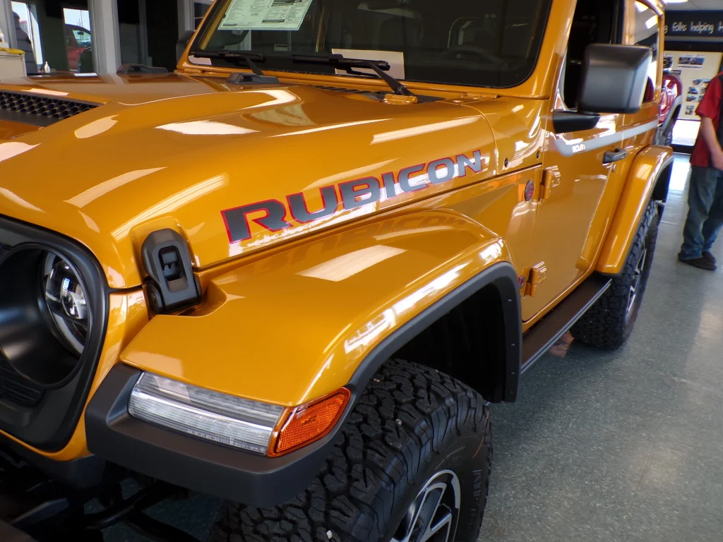 New 2026 Goldilocks Exterior Paint Jeep Rubicon X image 9