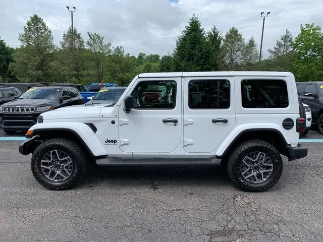 New 2026 Bright White Clearcoat Jeep Sahara image 2