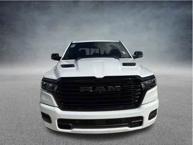 New 2027 Bright White Clear-Coat Exterior Paint RAM Laramie image 6