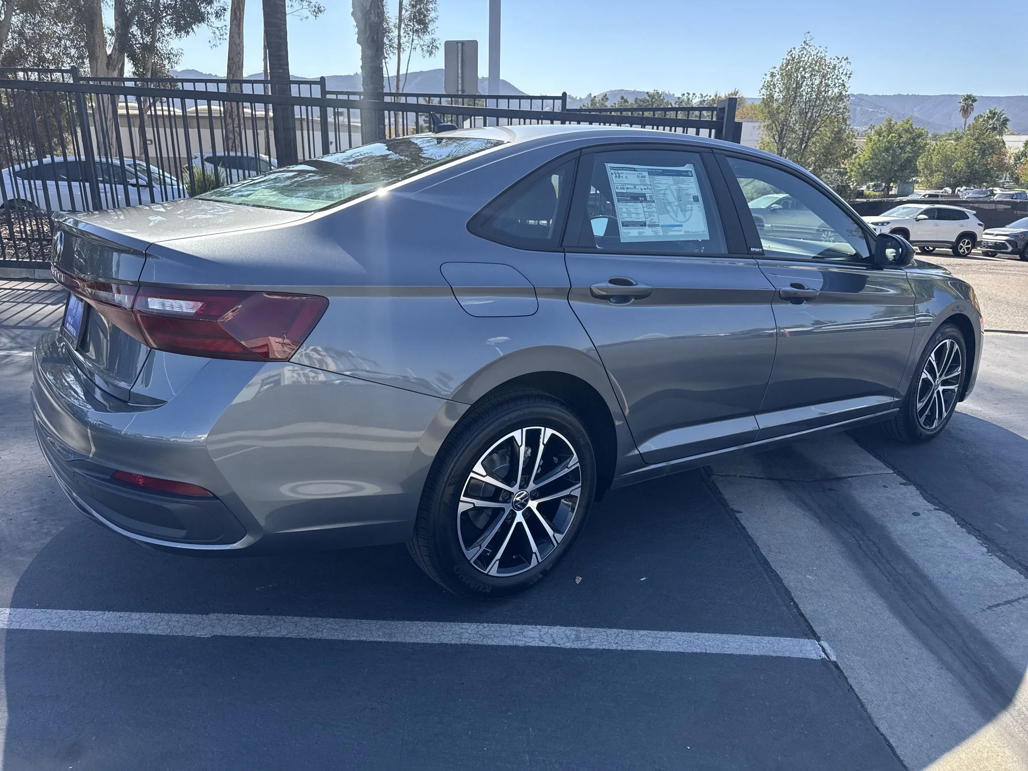 New 2027 Platinum Gray Metallic Volkswagen Sport image 7