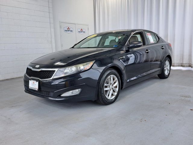 Used 2013 Kia Optima LX with VIN 5XXGM4A75DG235617 for sale in Hampton, VA