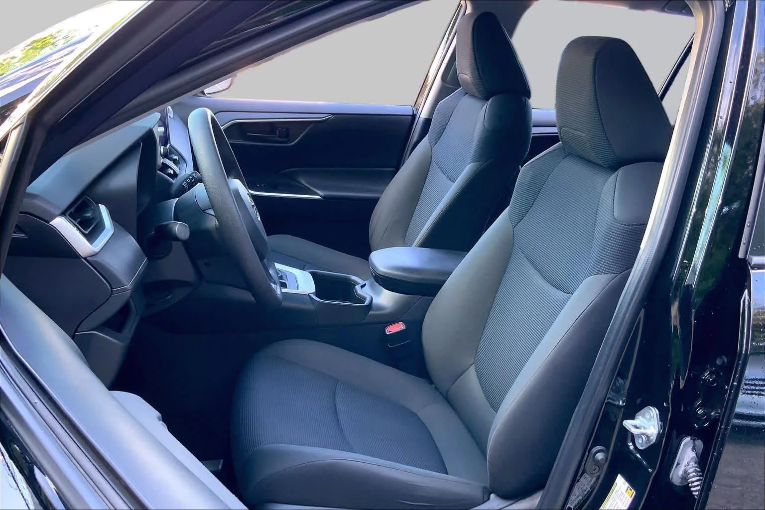 Used 2024 Midnight Black Metallic Toyota LE image 9