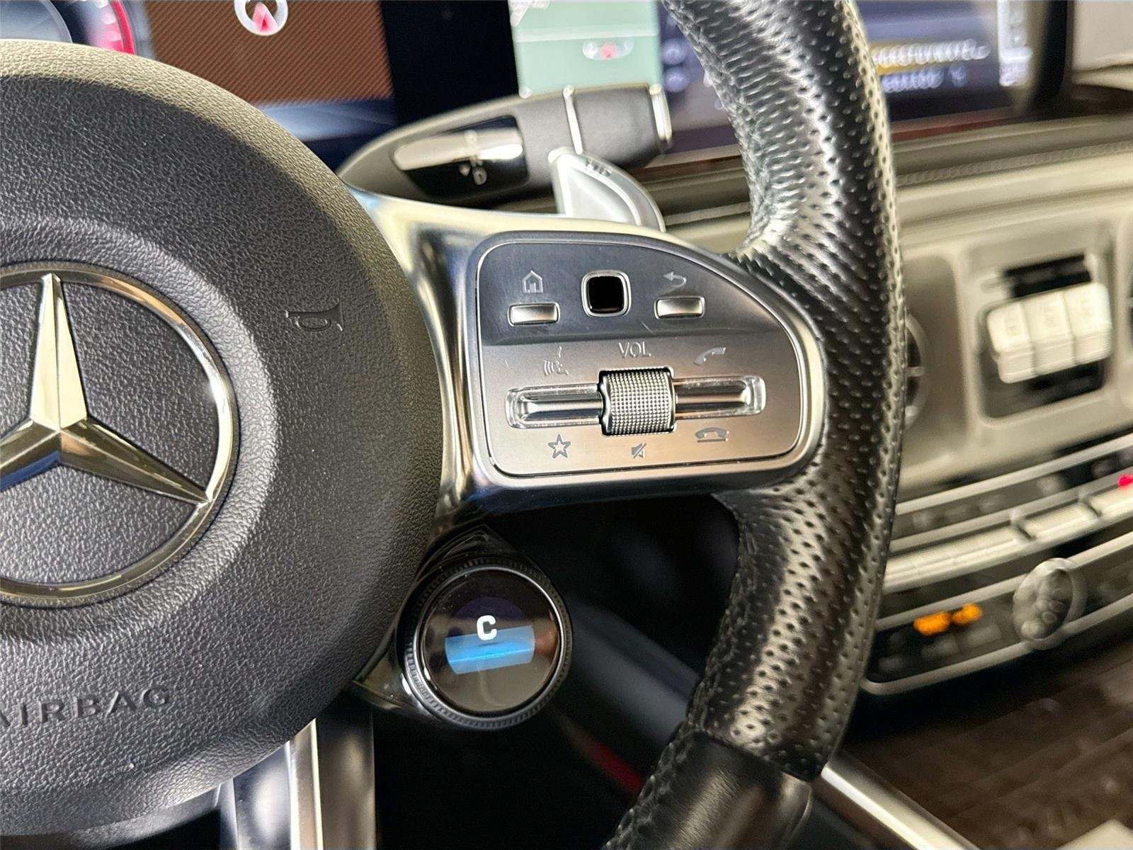 Used 2021 designo Cardinal Red Metallic Mercedes-Benz AMG® G 63 | Brabus Widebody image 23