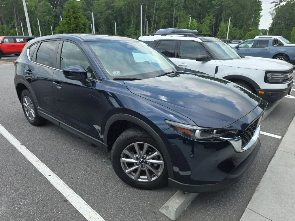 Certified Used 2023 Deep Crystal Blue Mica Mazda 2.5 S Preferred Package image 1