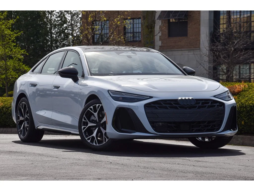 New 2026 Glacier White Metallic Audi Premium Plus image 1