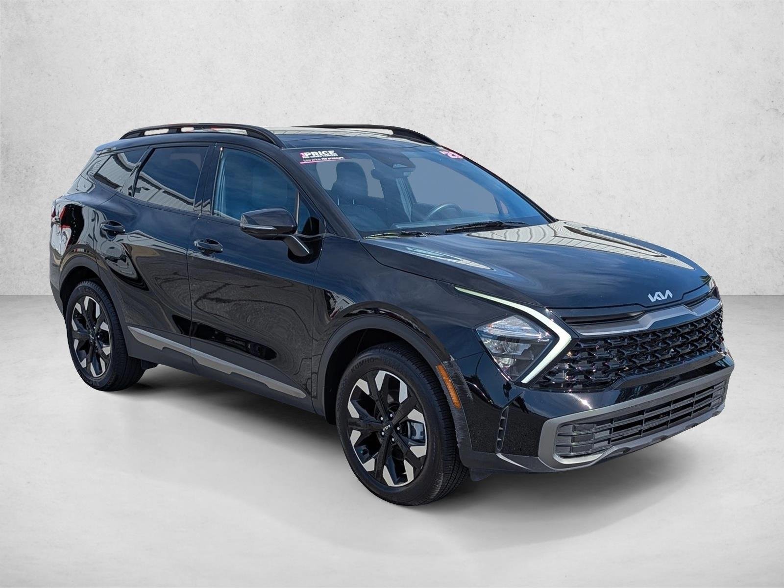 Used 2023 Ebony Black Kia X-Line image 3
