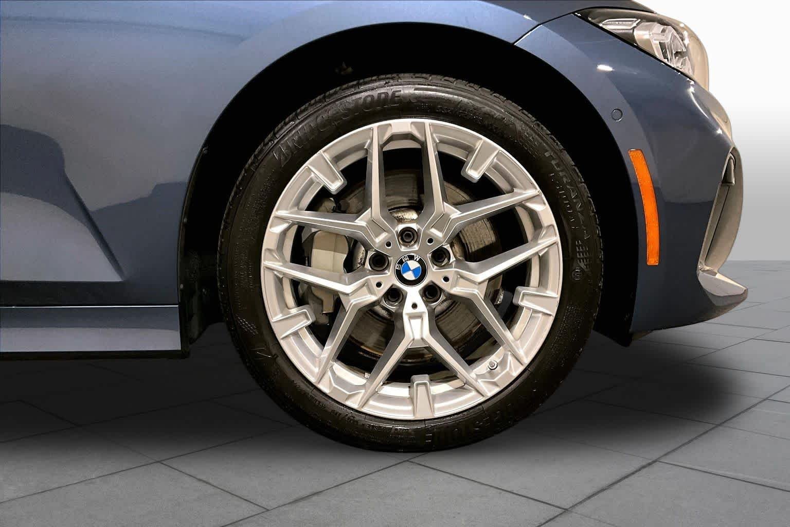 Certified Used 2025 Arctic Race Blue metallic BMW 330i xDrive image 10