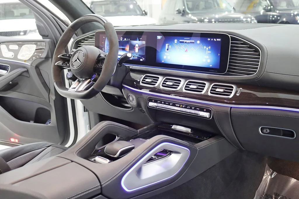 Used 2025 White Mercedes-Benz GLE 63 S AMG® image 35
