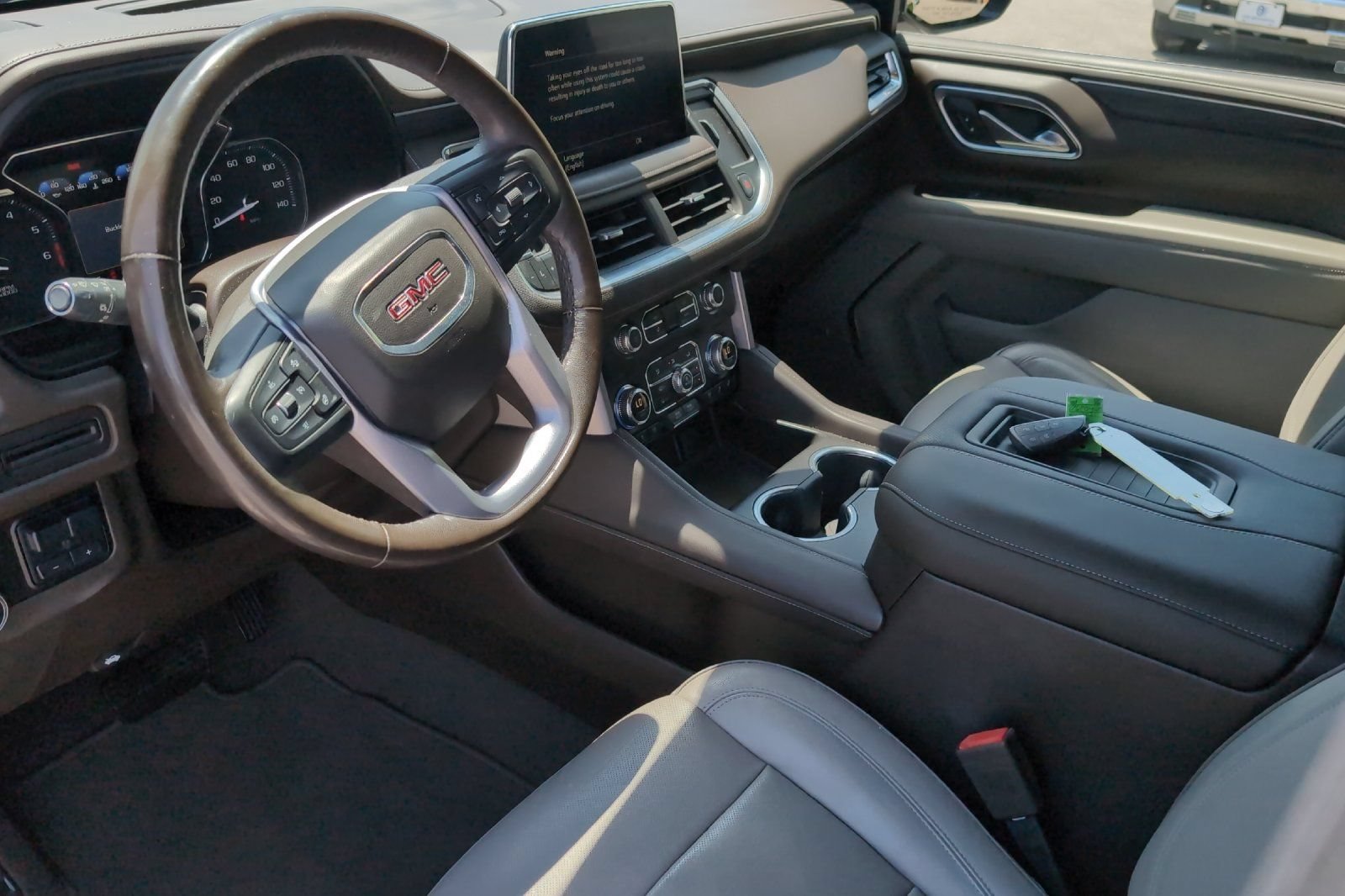 Used 2021 ONYX BLACK GMC SLT image 11