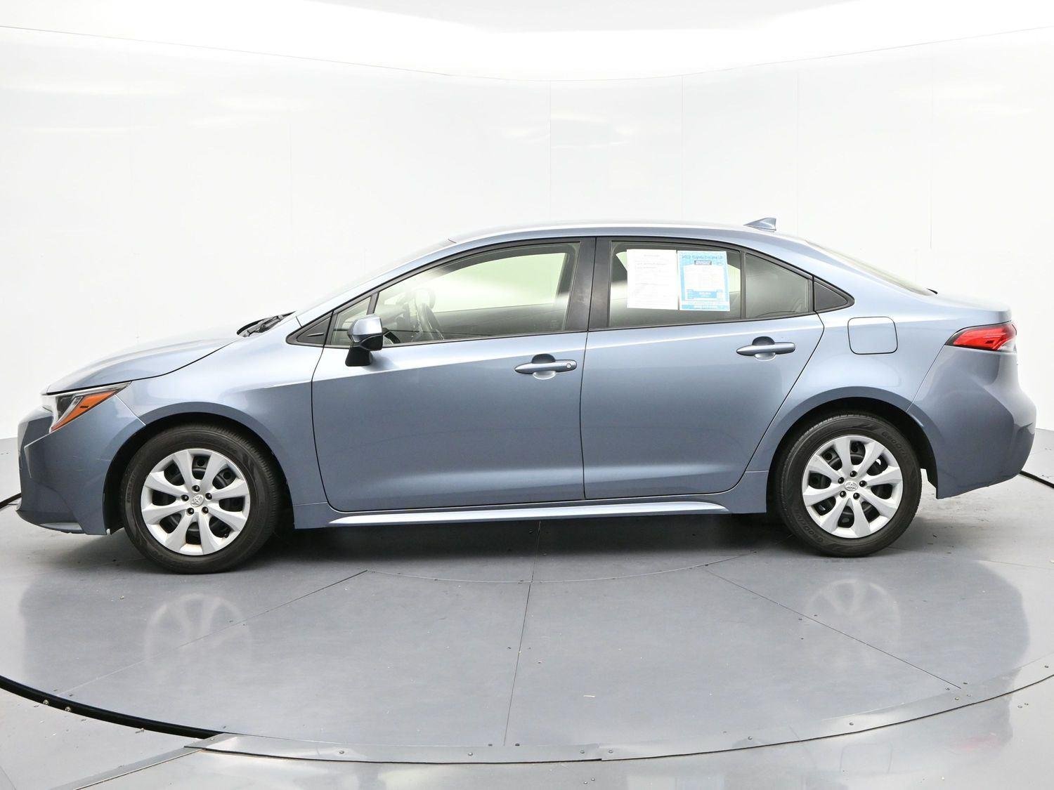 Used 2022 Celestite Gray Metallic Toyota LE image 4