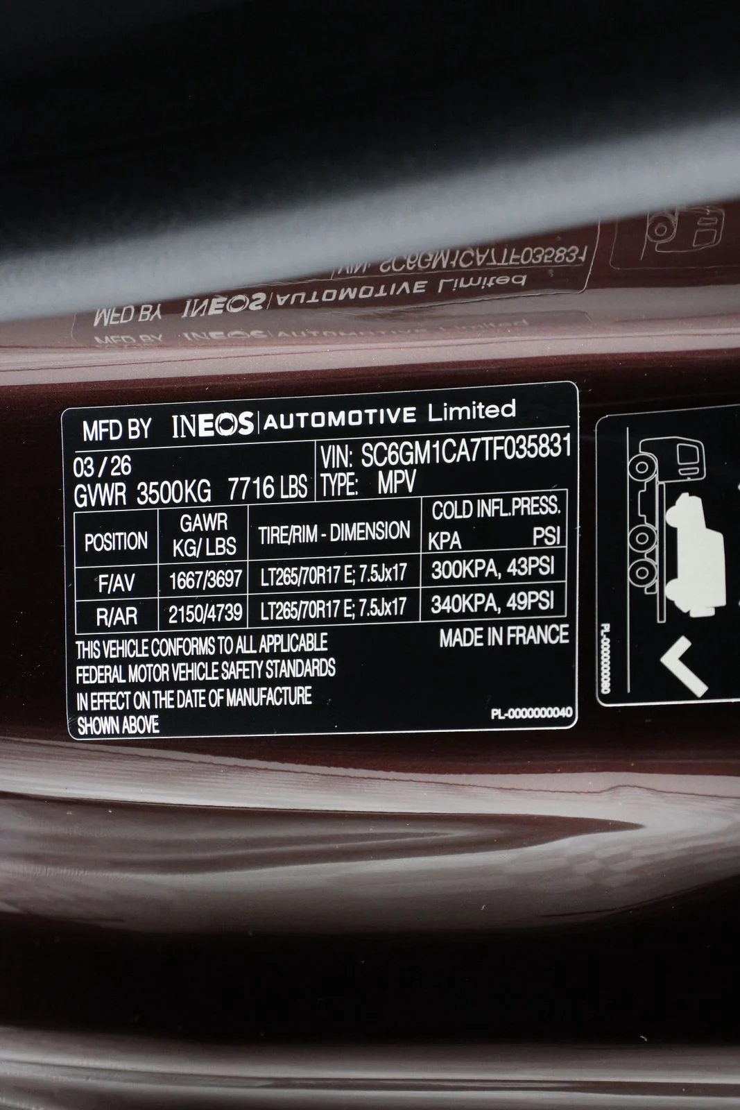 New 2026 Queens Red Metallic INEOS Base image 21