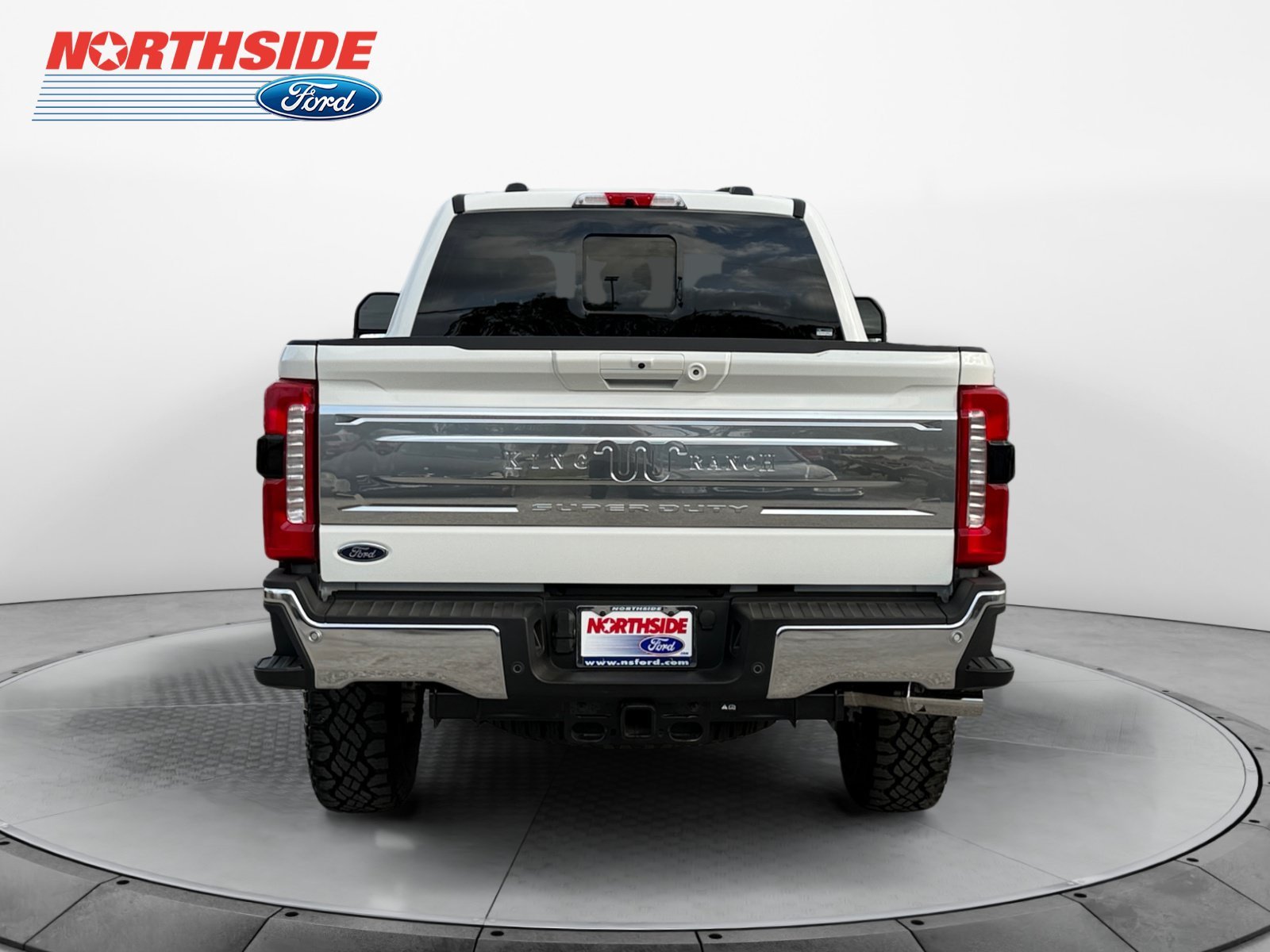New 2026 Star White Metallic Tri-Coat Ford King Ranch image 6