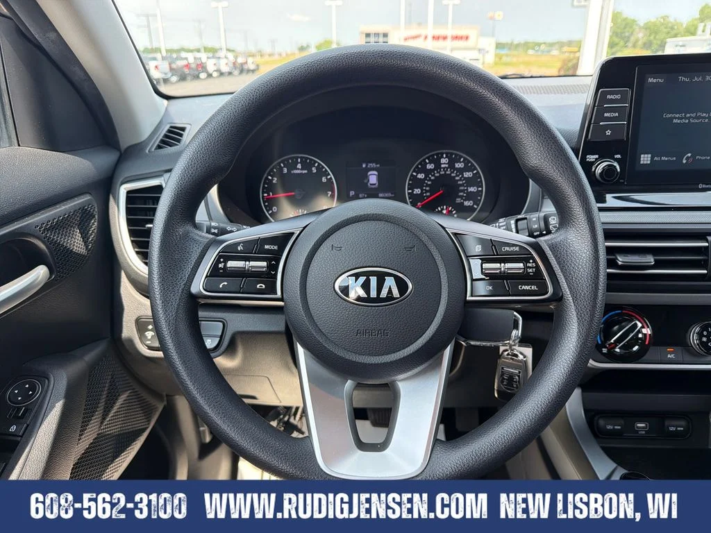 Used 2021 Gray Kia LX image 14
