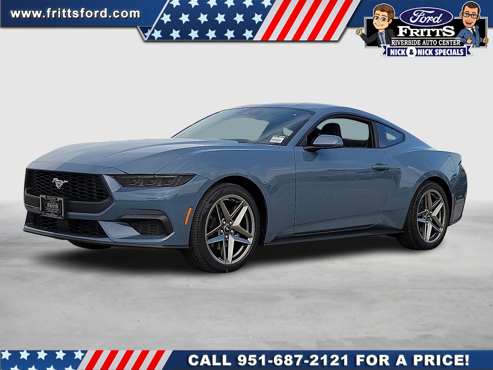 New 2026 Vapor Blue Metallic Ford EcoBoost® Fastback image 1