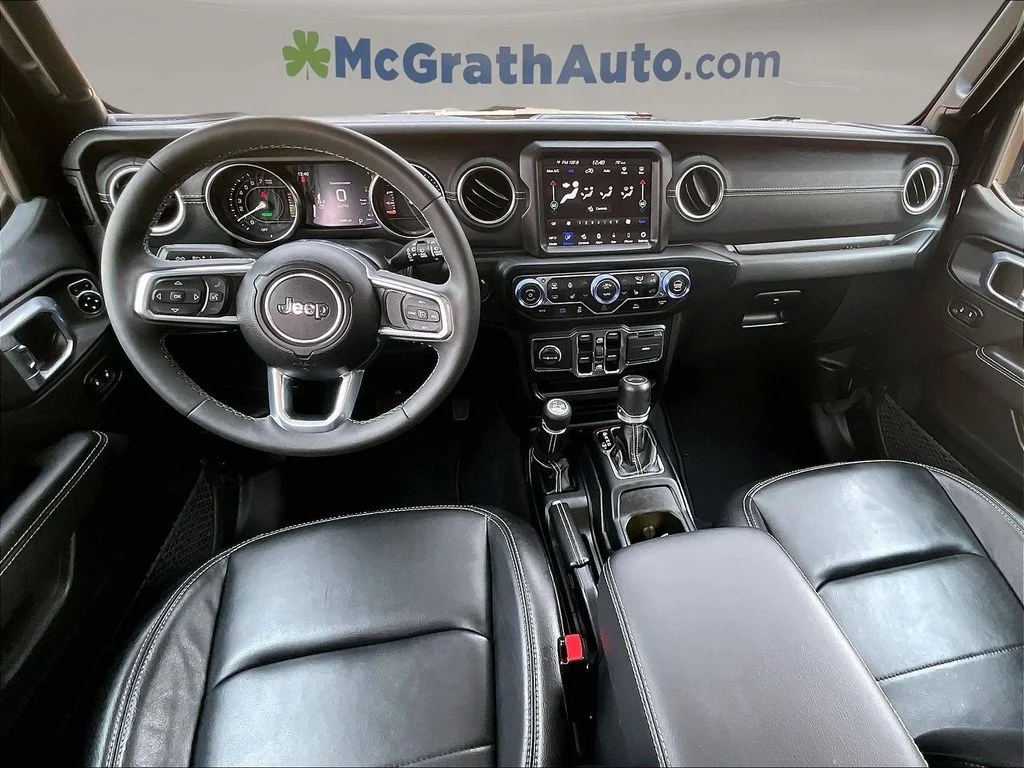 Used 2023 Black Jeep Sahara 4xe image 9
