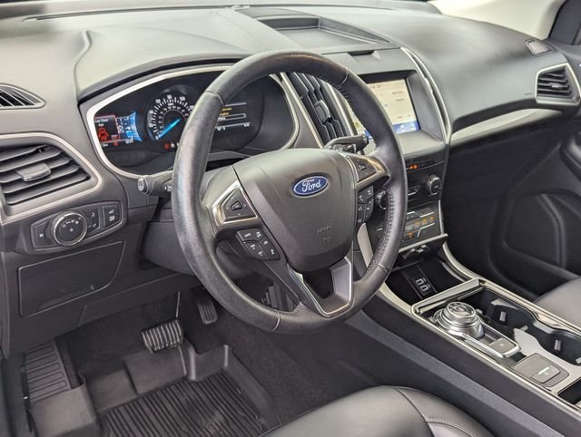 Used 2020 Atlas Blue Metallic Ford SEL image 2