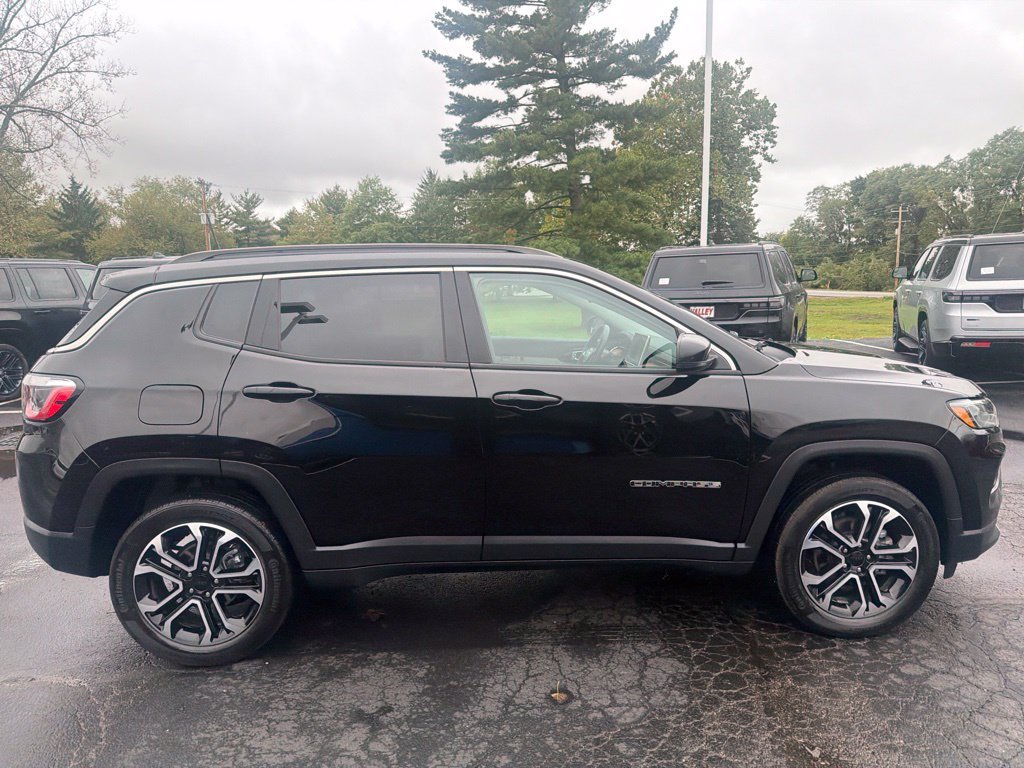 Certified Used 2022 Black Jeep Limited image 9