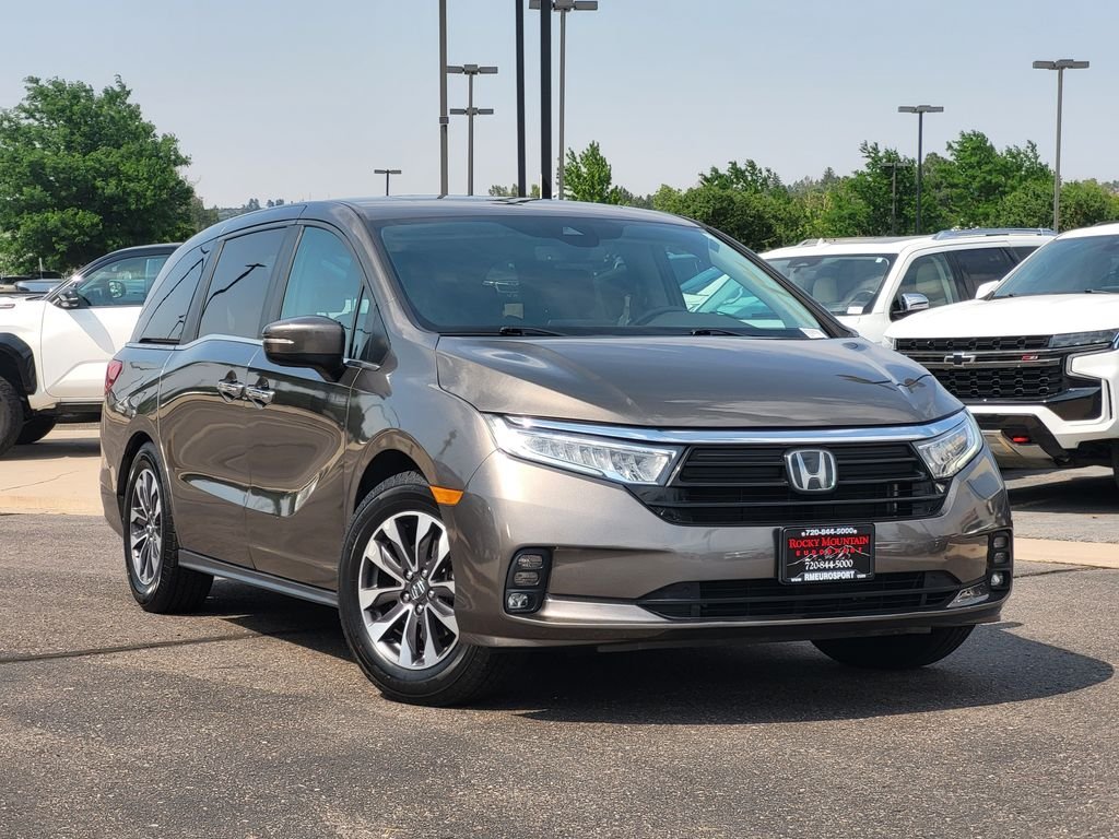 Used 2021 Gray Honda EX-L image 2