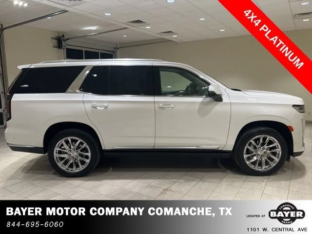 Used 2023 Crystal White Tricoat Cadillac Premium Luxury Platinum image 6