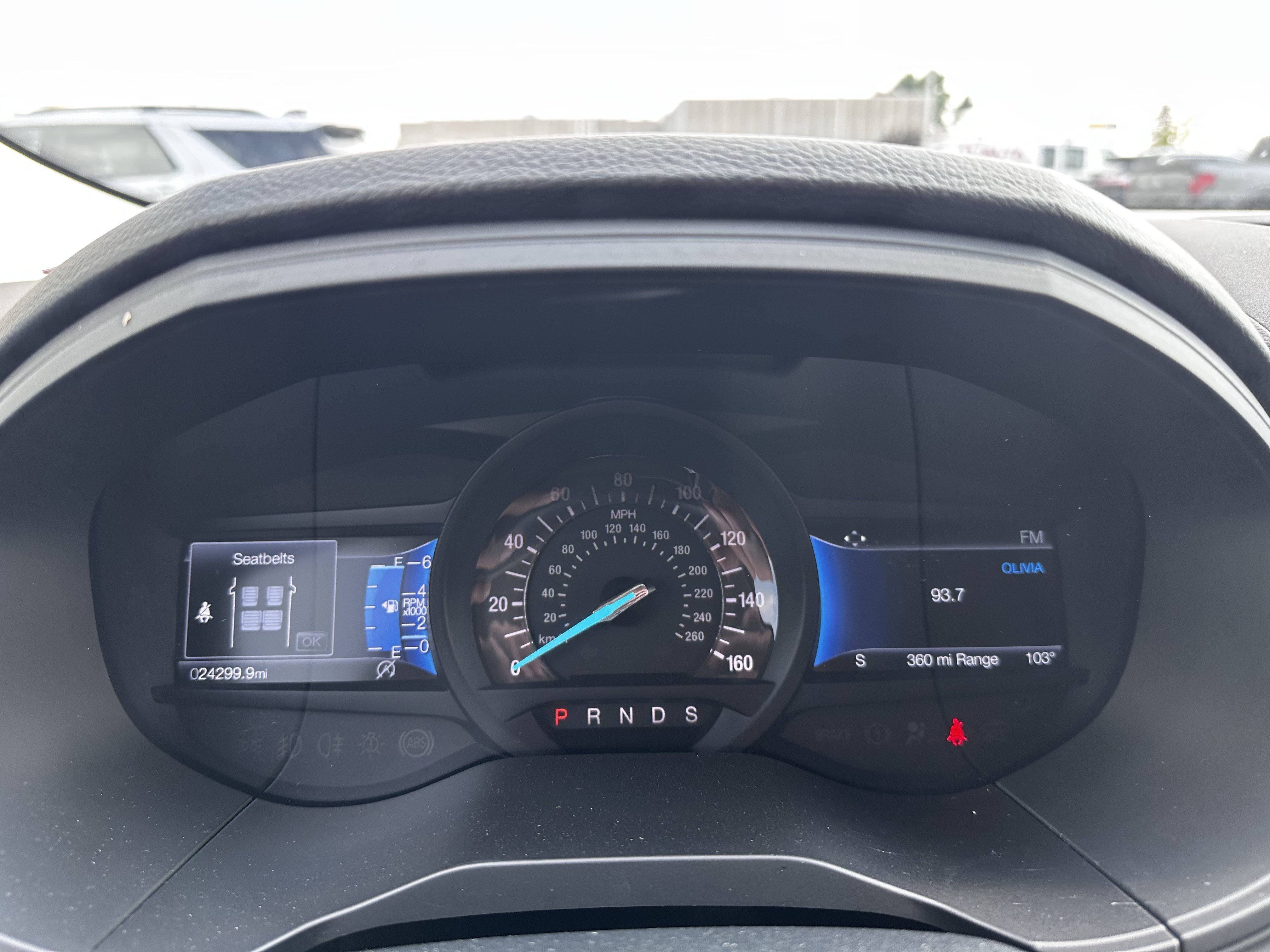 Used 2024 Agate Black Metallic Ford SEL image 14