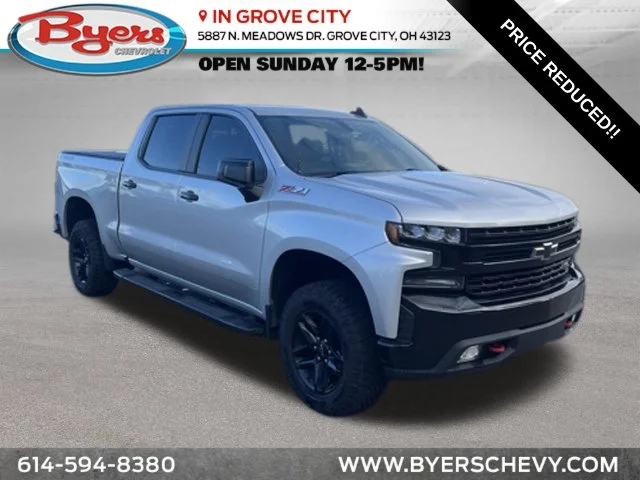 Used 2021 Silver Chevrolet LT Trail Boss image 1