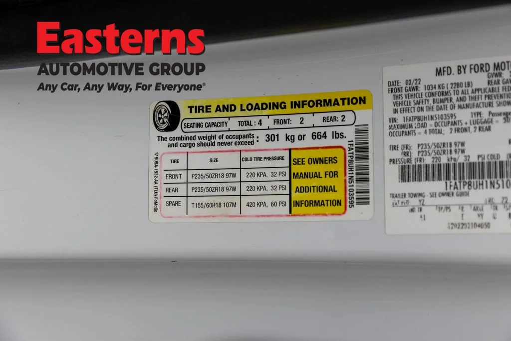 Used 2022 White Ford EcoBoost Premium image 33