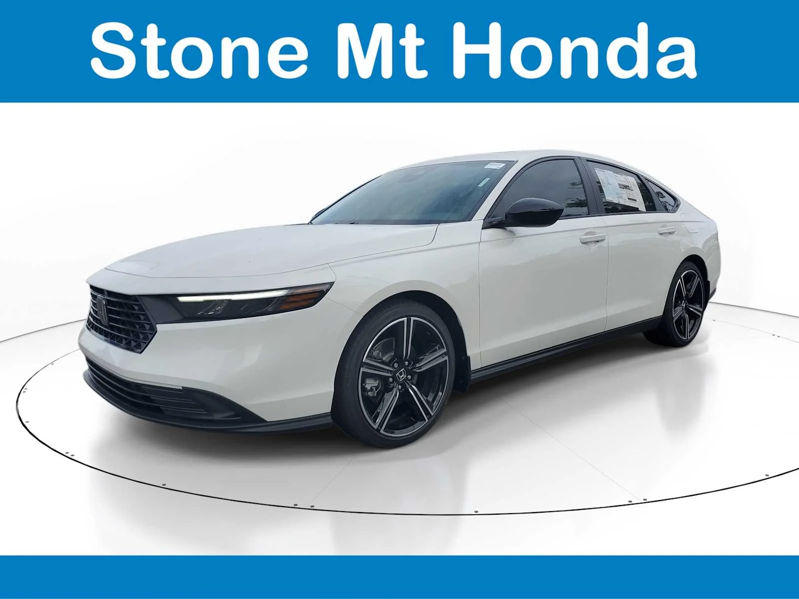 New 2026 Platinum White Pearl Honda Sport image 3