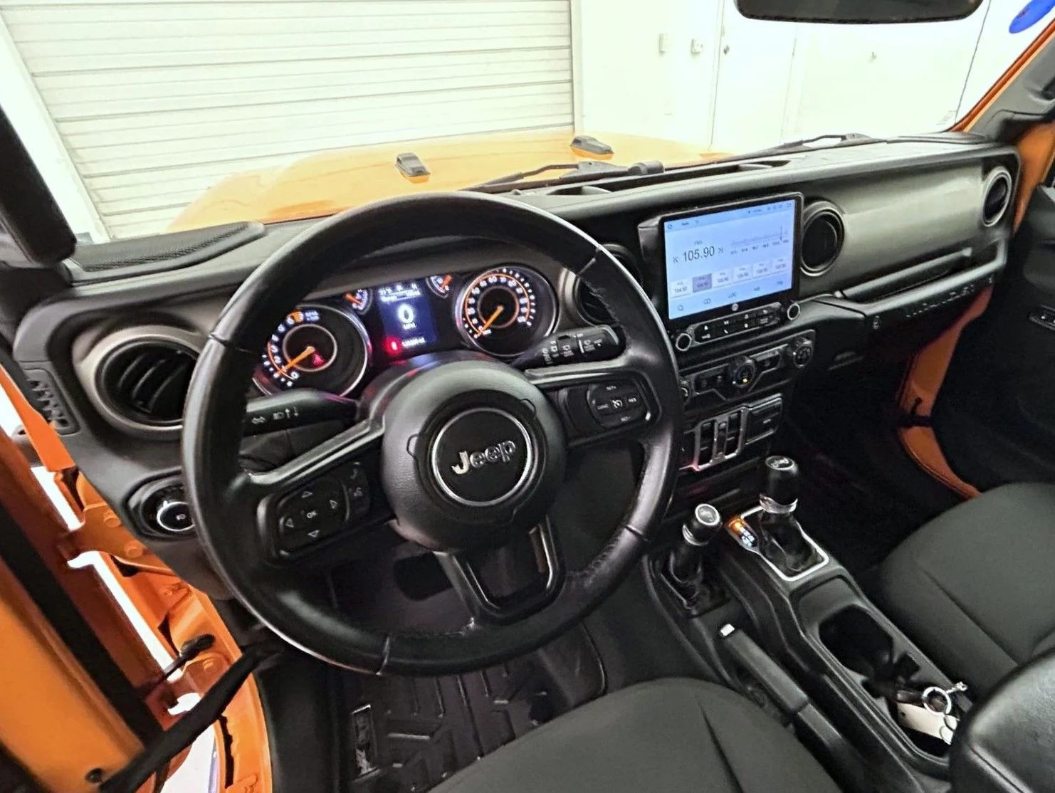 Used 2018 Orange Jeep Unlimited Sport S image 15