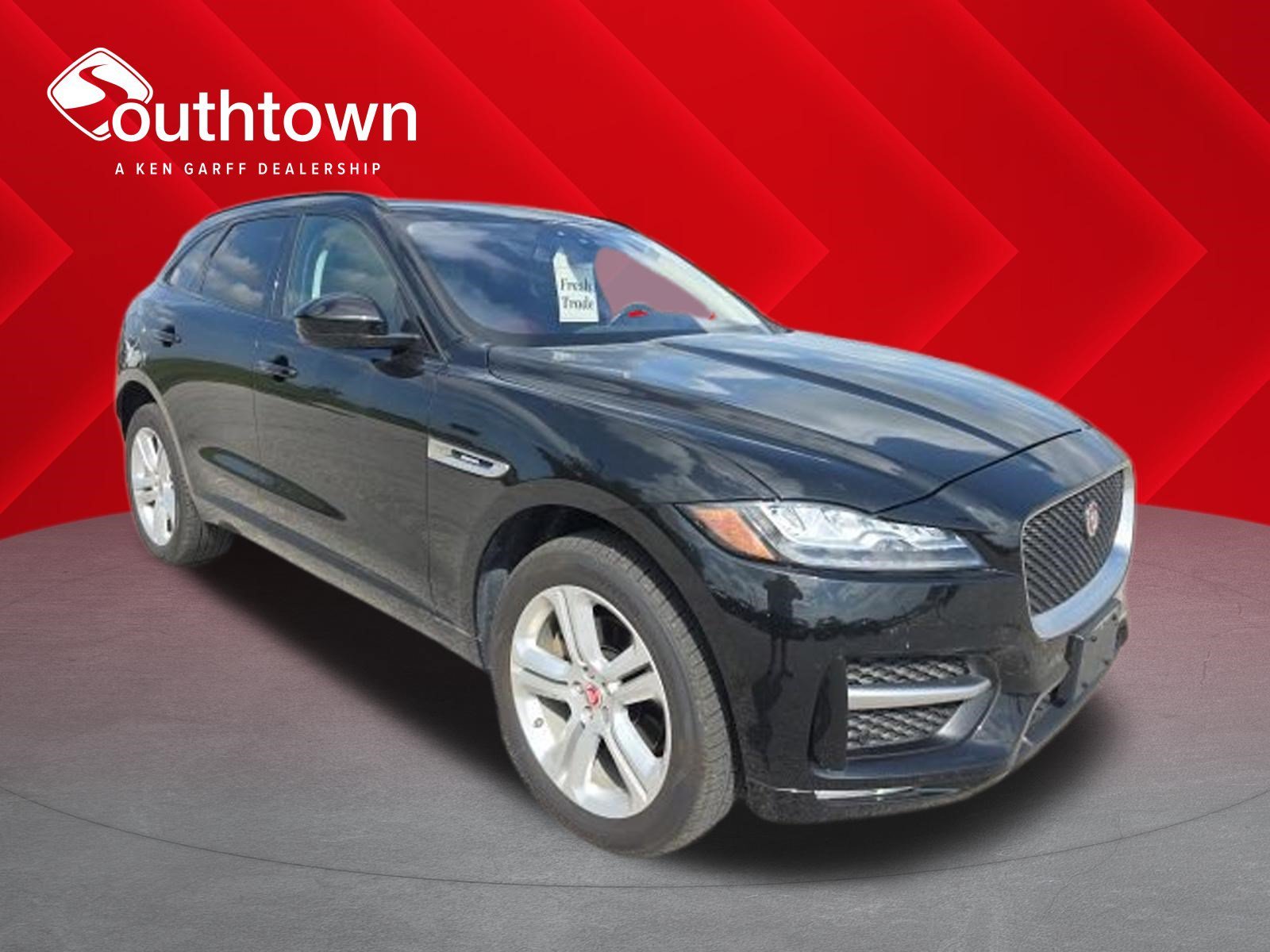 Used 2017 Black Jaguar 35t R-Sport image 1
