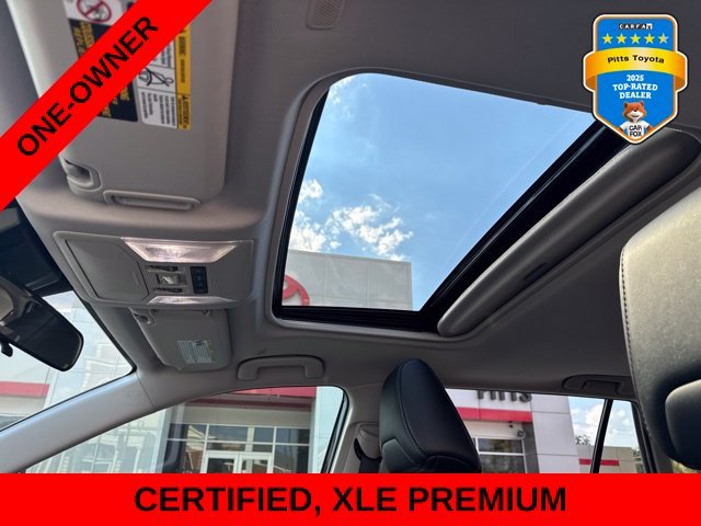 Certified Used 2025 Black Toyota XLE Premium image 11