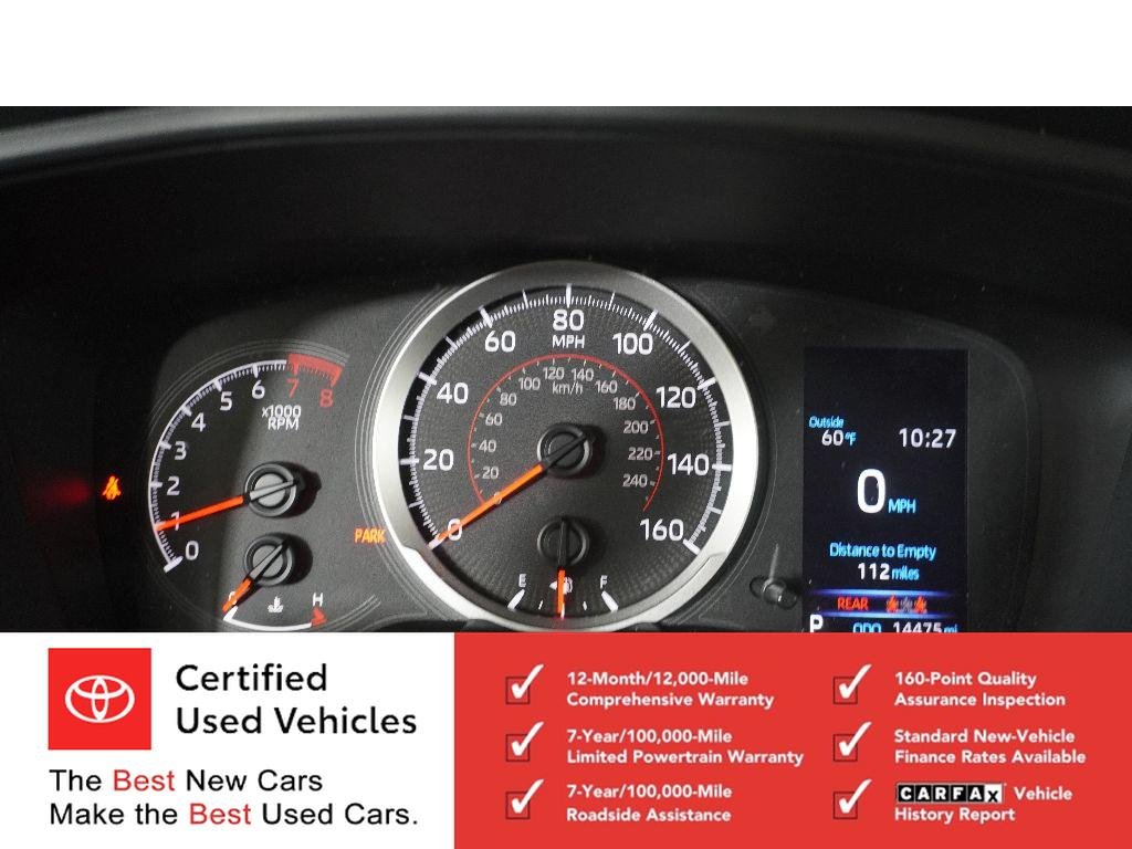 Used 2022 Sonic Silver Toyota LE image 17