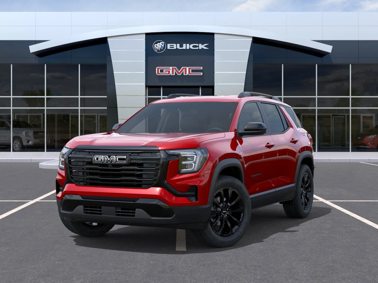 New 2027 Volcanic Red Tintcoat GMC Elevation image 6