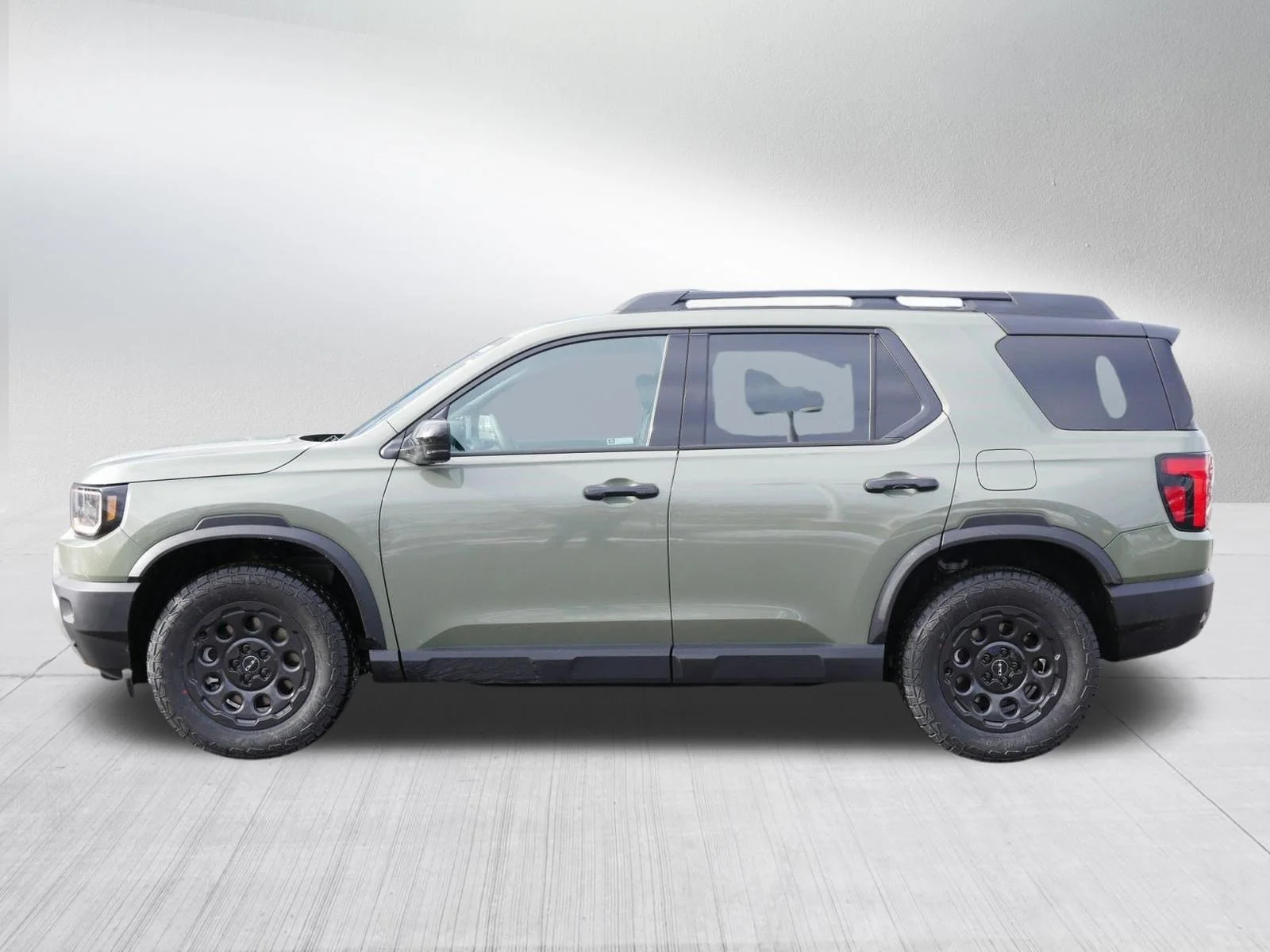 New 2026 Ash Green Metallic Honda TrailSport Elite Blackout image 4