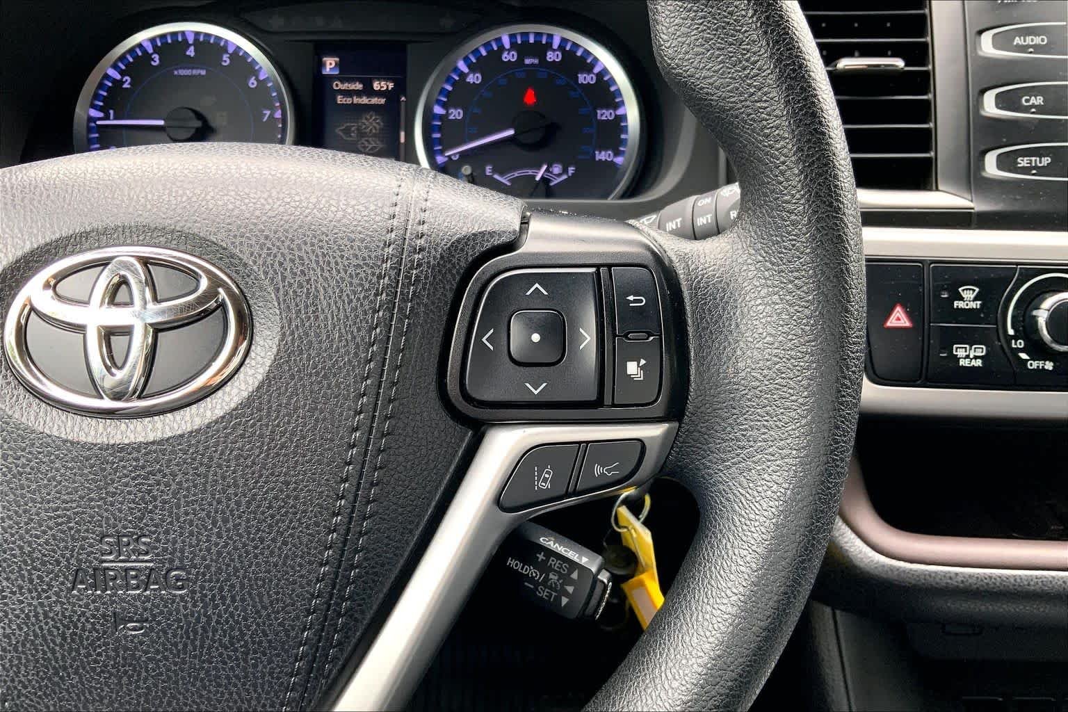 Used 2019 Midnight Black Metallic Toyota LE image 25