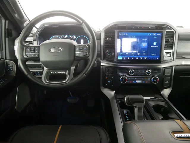 Used 2022 Antimatter Blue Metallic Ford Platinum image 21