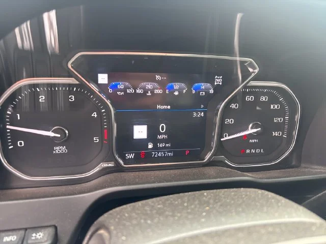 Used 2021 ONYX BLACK GMC AT4 image 9