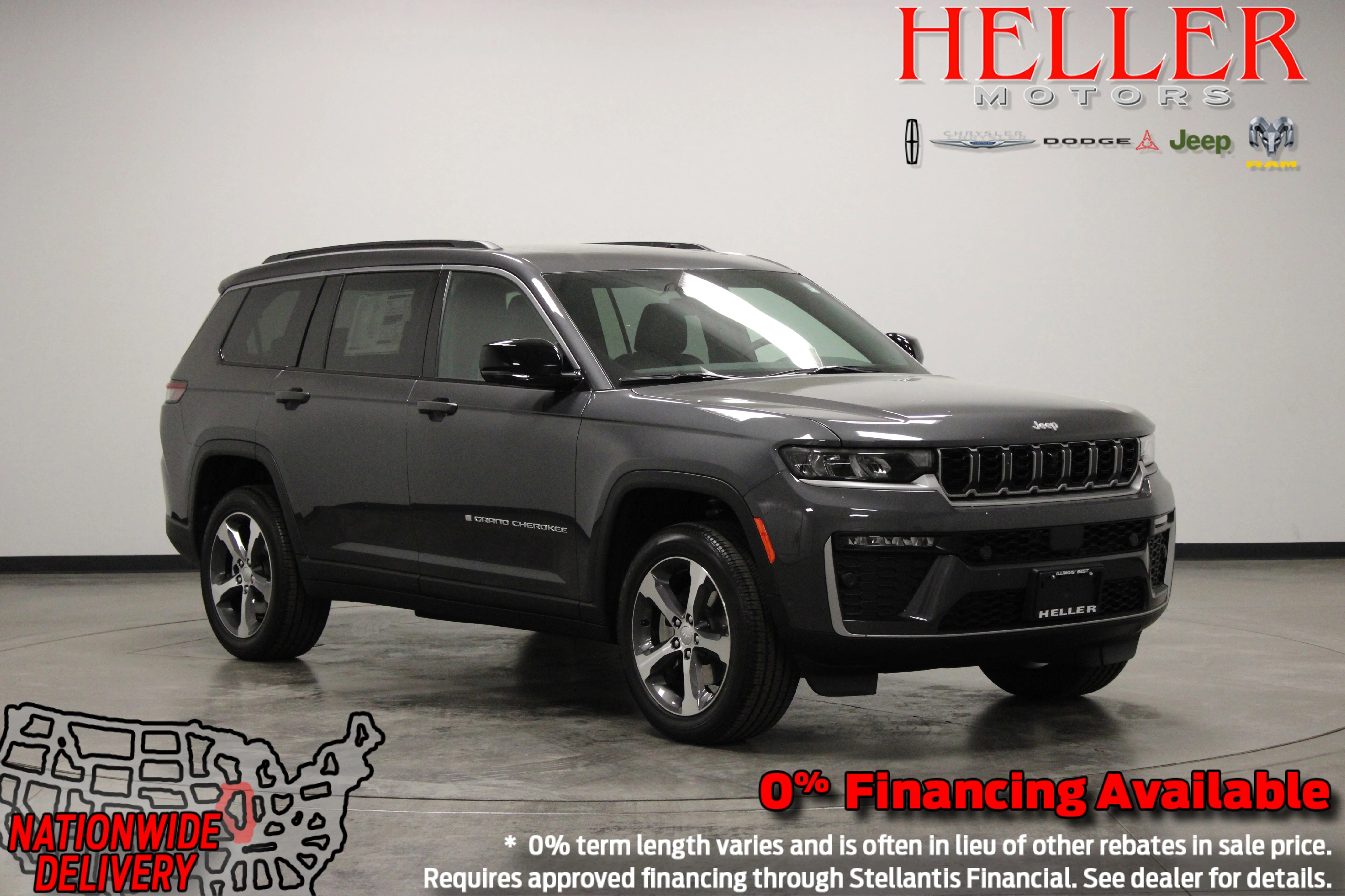 New 2026 Baltic Gray Metallic Clear-Coat Exterior Paint Jeep Limited image 1