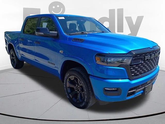 New 2026 Hydro Blue Pearl-Coat Exterior Paint RAM Big Horn/Lone Star image 3