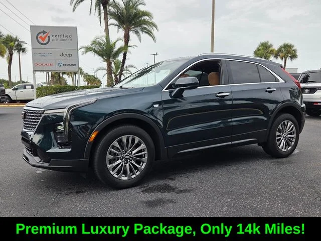 Used 2025 Green Cadillac Premium Luxury image 3