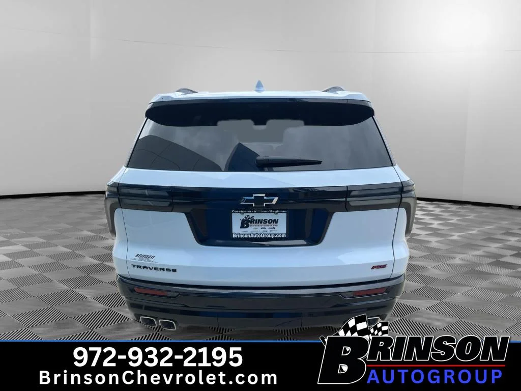 New 2026 Polar White Tricoat Chevrolet RS image 8