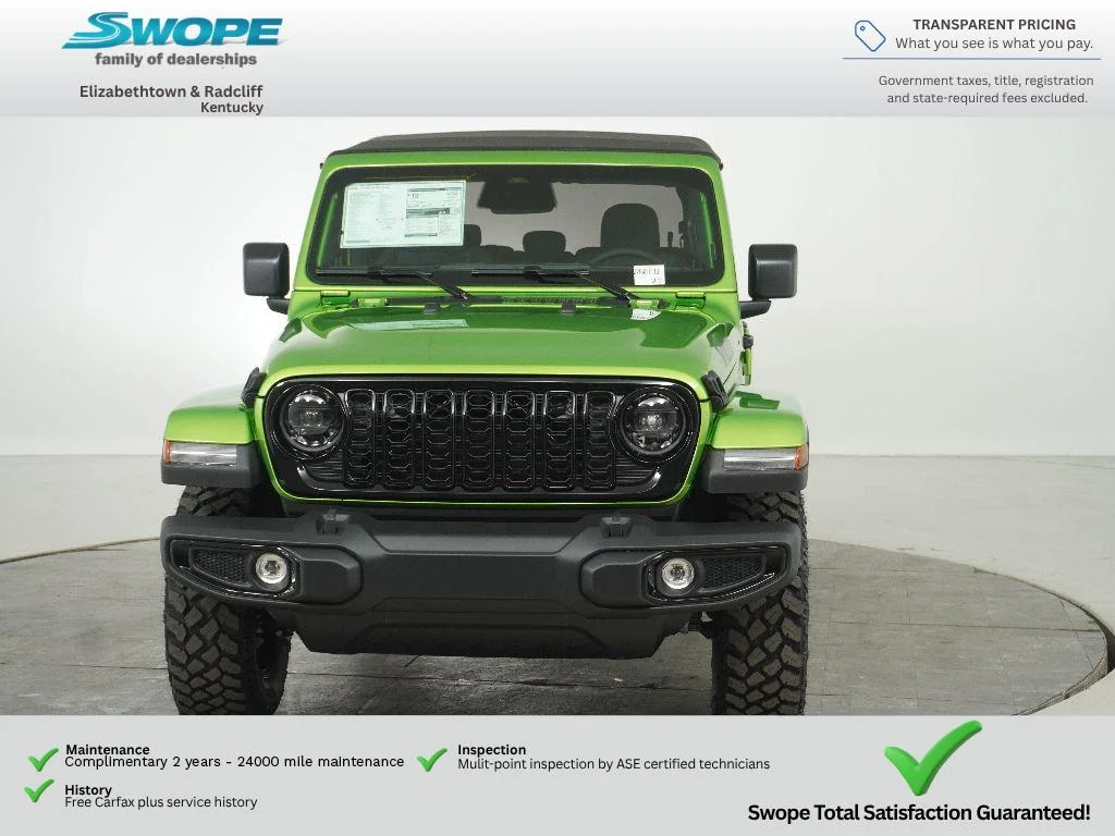 New 2026 Mojito Exterior Paint Jeep Willys image 8