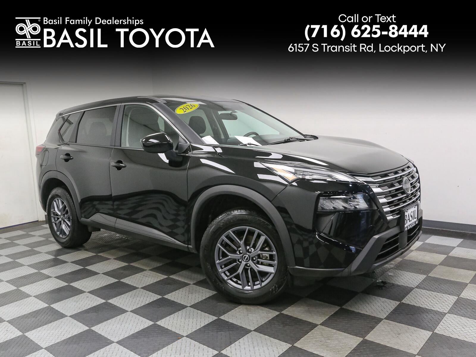 Used 2026 Super Black Nissan SV image 1